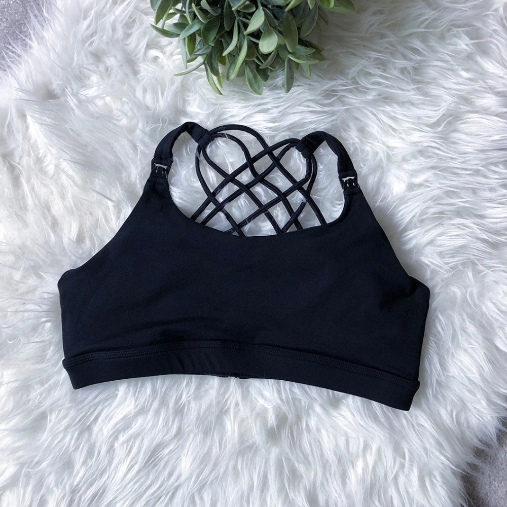 Set of Two Hands Free Pumping Sports Bras